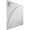Ekena Millwork Ezra EnduraWall Decorative 3D Wall Panel, White, 19 5/8"W x 19 5/8"H WP20X20EZWH - alternate 9